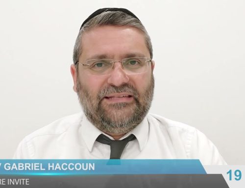 RAV GABRIEL HACCOUN sur les SOLDATS D’ISRAEL (Israel en Guerre) – Voir description