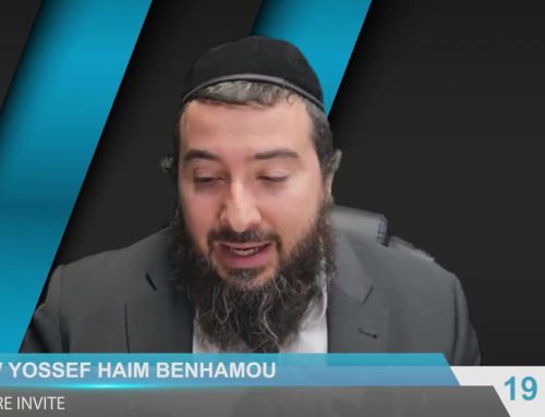 RAV YOSSEF HAIM BENHAMOU sur les SOLDATS D’ISRAEL (Israel en Guerre) – Voir description