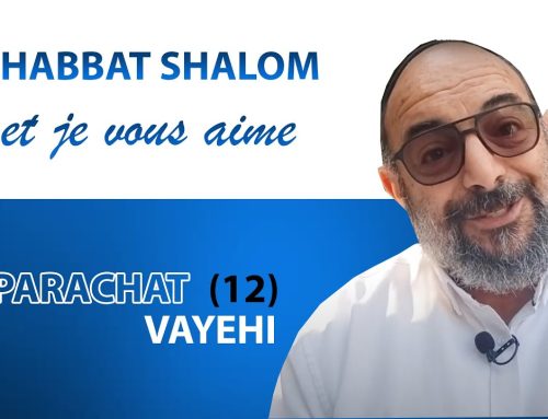 VAYEHI (12) Shabbat Shalom et je vous aime ! – Yehouda Uzan