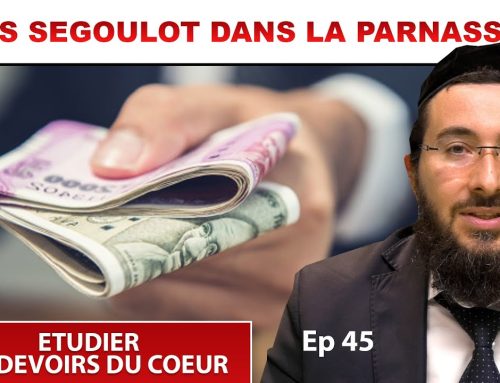 SEGOULOT DANS LA PARNASSA 45 – ETUDIER : LES DEVOIRS DU COEUR – Rav Yossef Haim Benhamou